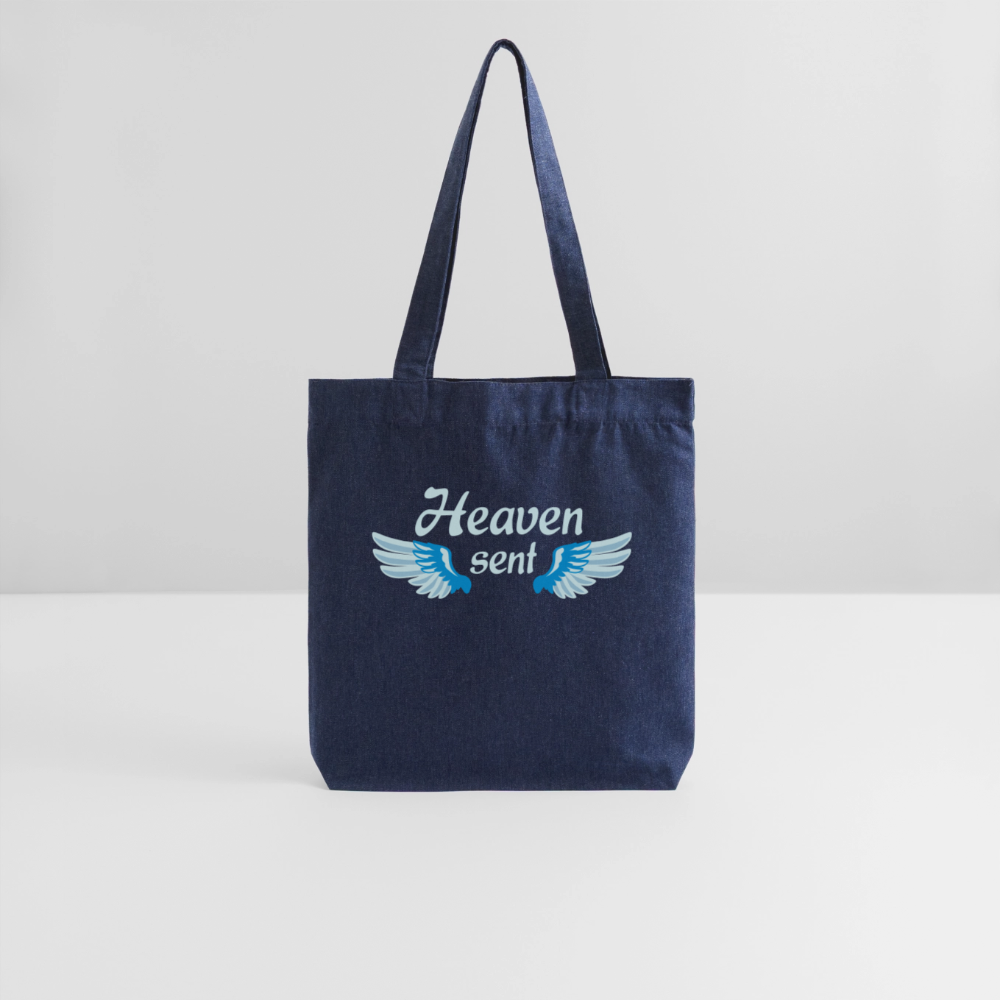 Stanley/Stella Heavyweight Recycled Tote Bag - melange blue
