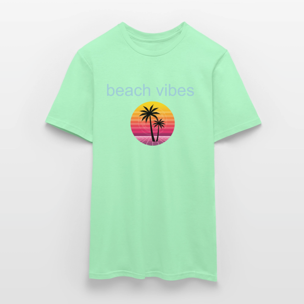Men's T-Shirt beach - mint green