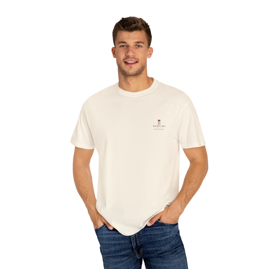 Minimalist Anchor T-Shirt — Tiny Chest Logo Nautical Tee