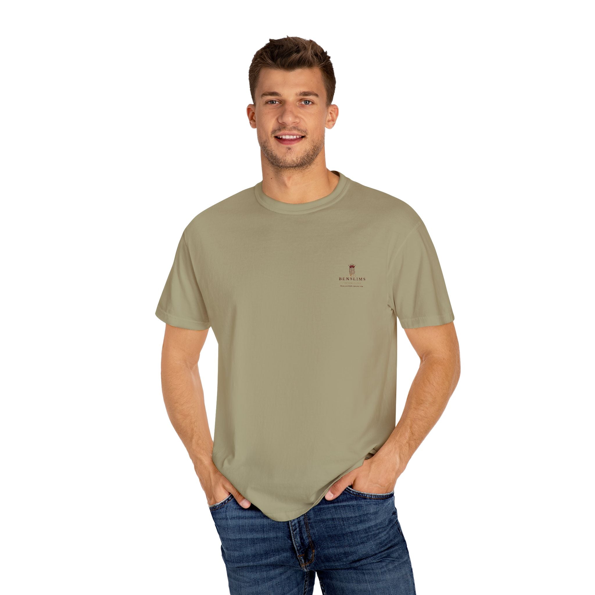 Minimalist Anchor T-Shirt — Tiny Chest Logo Nautical Tee
